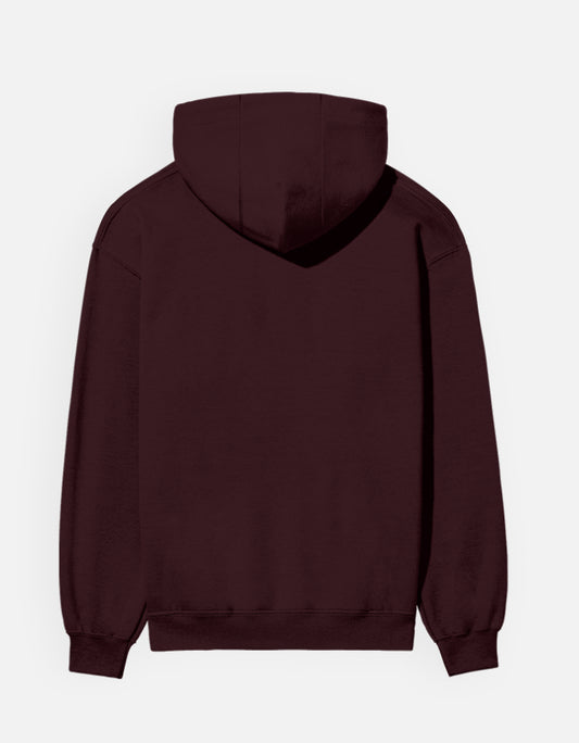 Tevayaa Maroon Classic Hoodies – 300 GSM