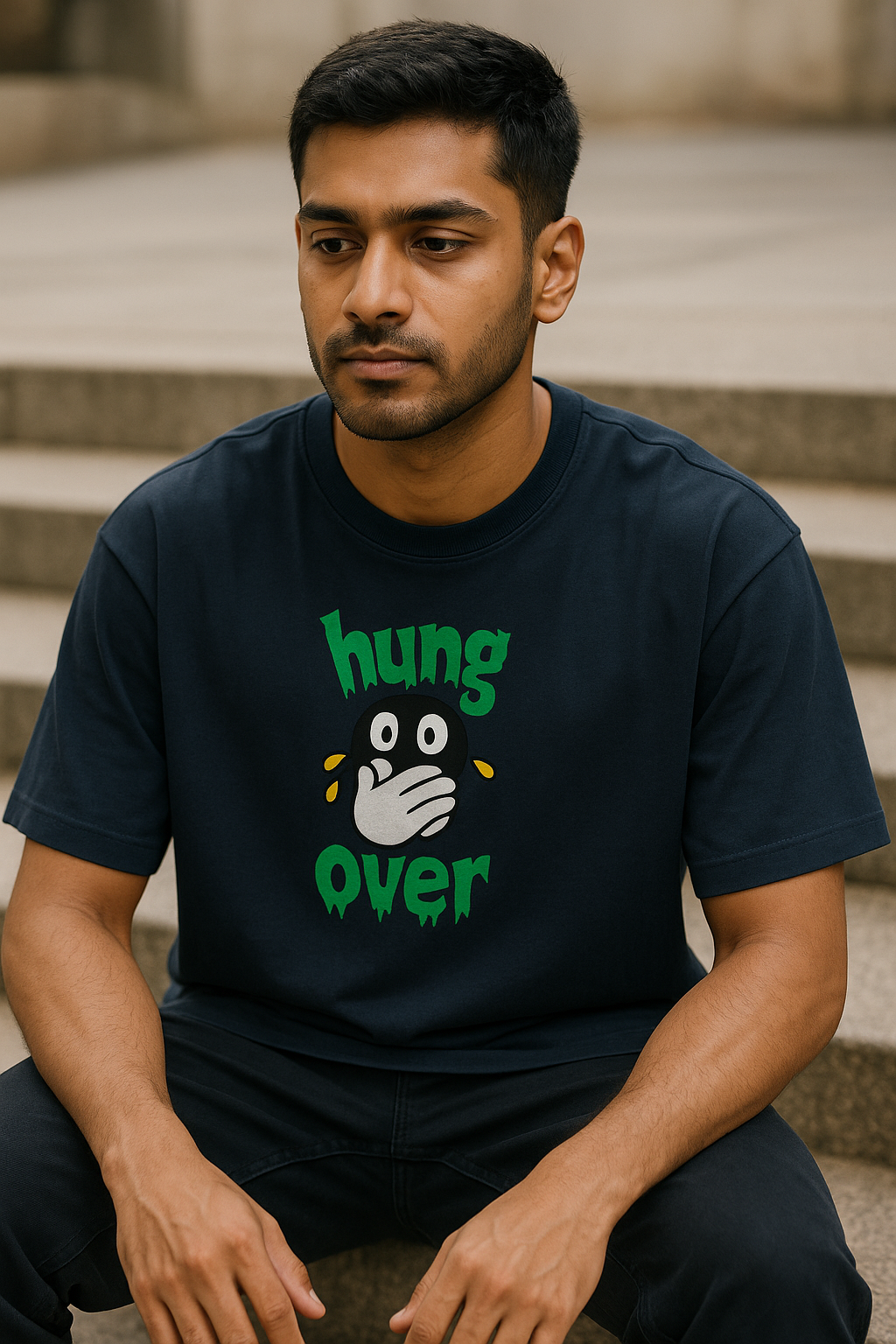 Tevayaa “Hungover” T-Shirt Male