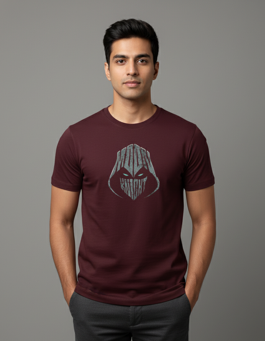 Moon Knight – Minimal Street Art Tee Male