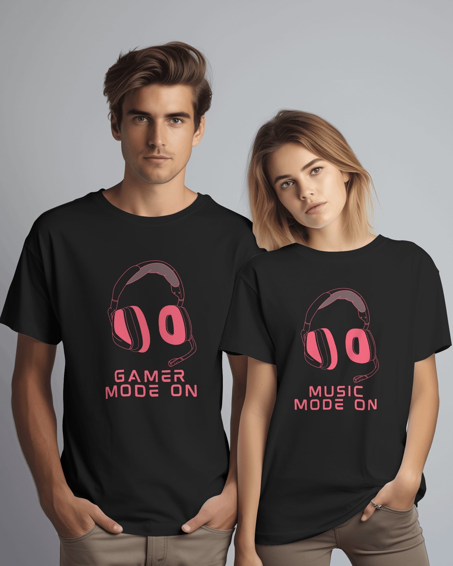 TEVAYAA Gamer Mode Unisex Oversized Classic T-Shirt