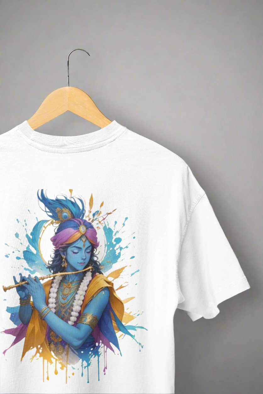 TEVAYAA Krishna Unisex Oversized Classic T-Shirt
