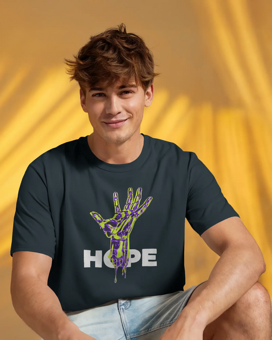 TEVAYAA Hope Men Classic Crew T-Shirt