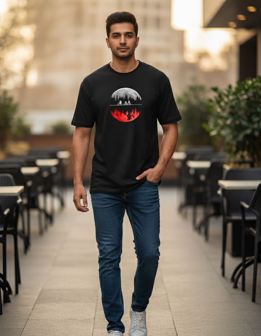 Moon Ride Parallel Worlds Tee Men