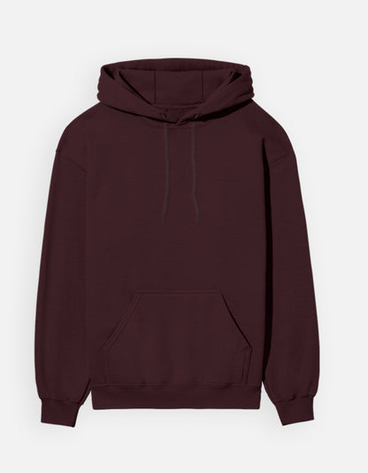 Tevayaa Maroon Classic Hoodies – 300 GSM