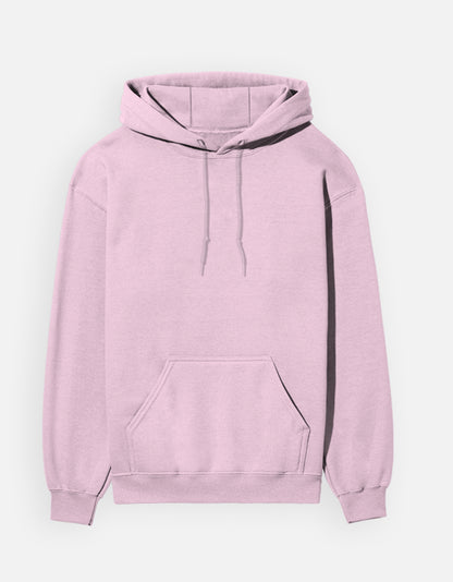 Tevayaa Light Baby Pink Female Classic Hoodies – 300 GSM