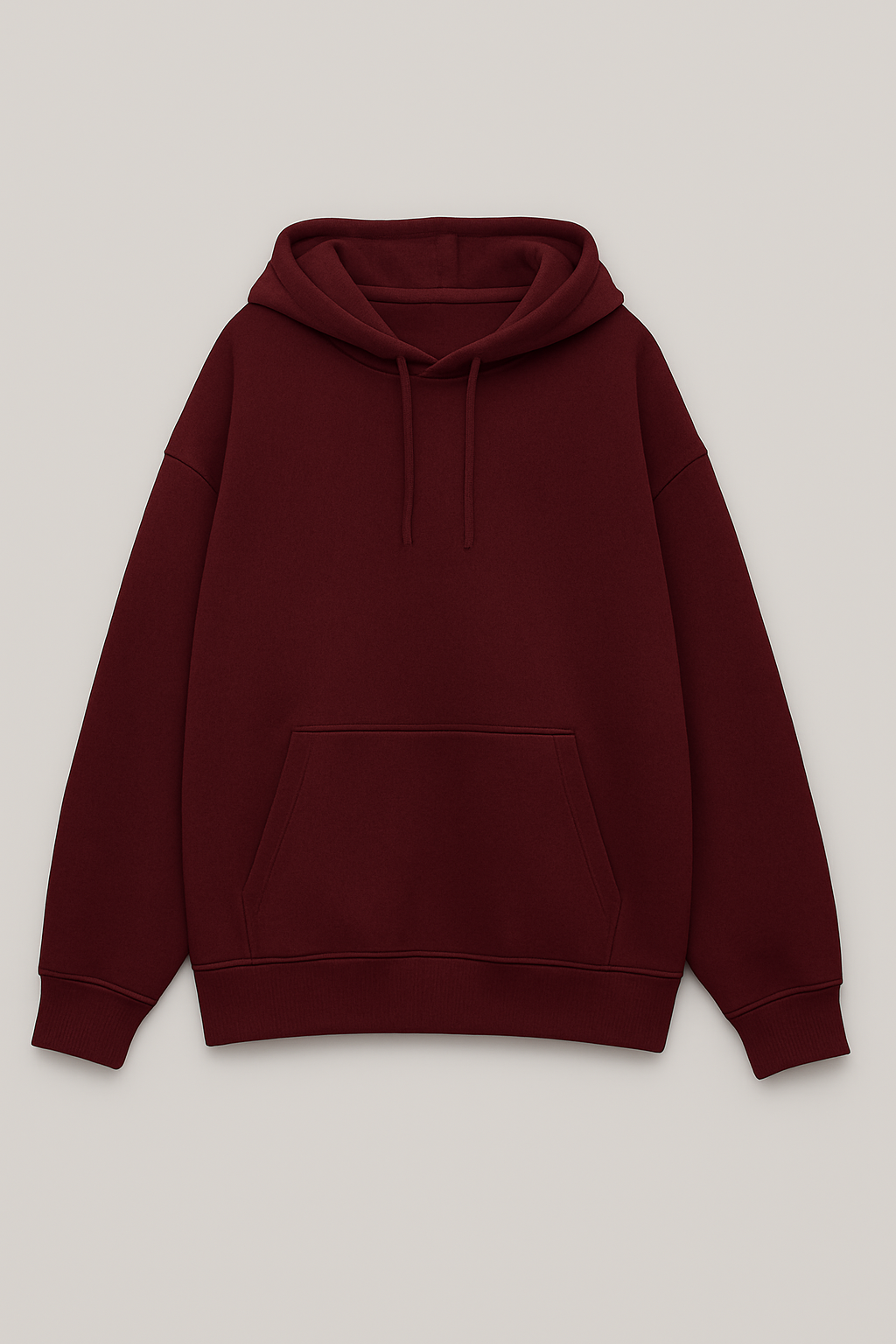 TEVAYAA Unisex Oversized Solid Hoodie