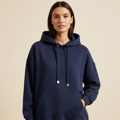 TEVAYAA Unisex Oversized Solid Hoodie