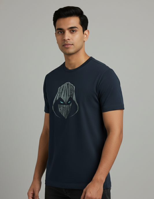 Moon Knight – Minimal Street Art Tee Male