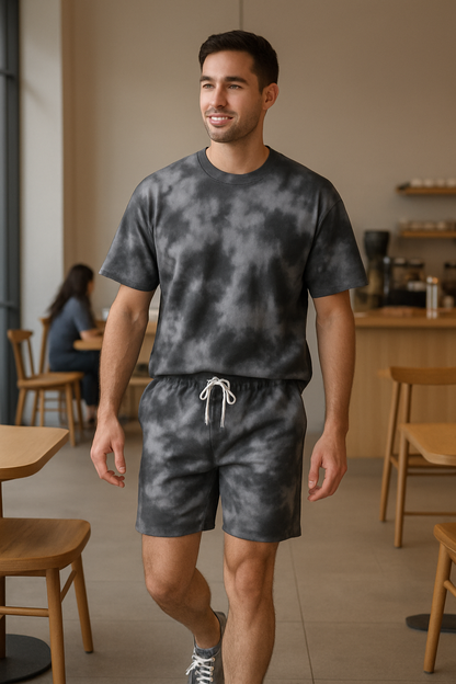 Tie-Dye Oversized T-Shirt for Men