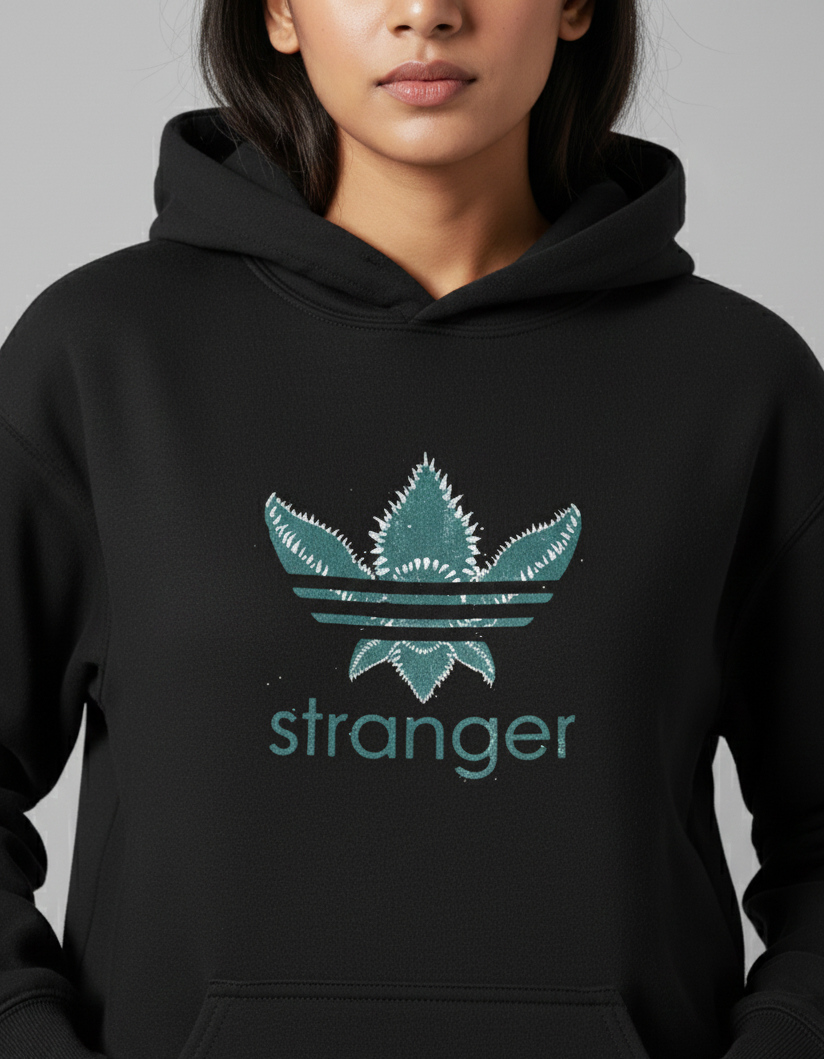 Stranger Demogorgon Logo Sweatshirt Female – 300 GSM
