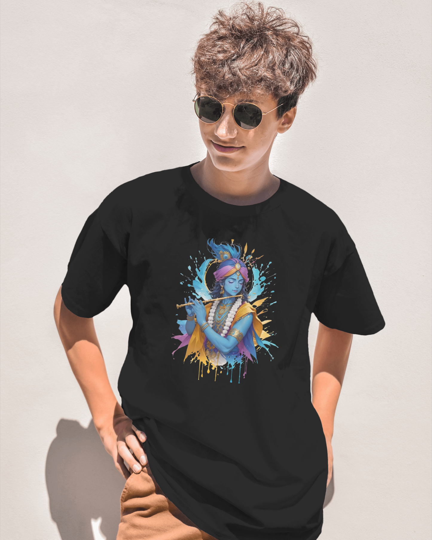 TEVAYAA Krishna Unisex Oversized Classic T-Shirt