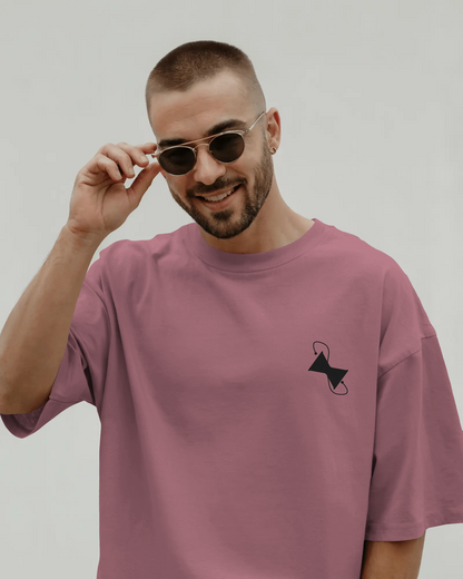 TEVAYAA Har Har Mahadev Men Terry Cotton Oversized Tee